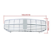 DURAFORCE Compatible For Lincoln Navigator 2007-2013 2014 Bumper Grille Front Upper Chrome