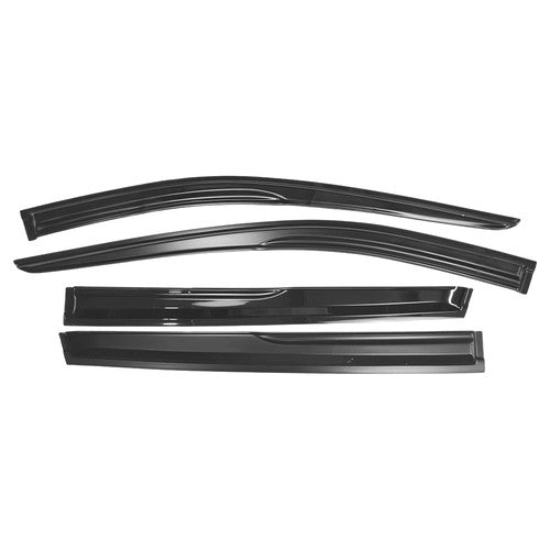 DURAFORCE Window Visor Vent Sun Shade Rain Guards Deflectors For Nissan Rogue 2014-2020