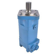 DURAFORCE Blue Hydraulic Motor 4 Holes Replacement for Skid Steer Rotary Tiller BM5-400