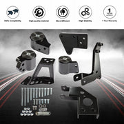 DURAFORCE For 92-95 Civic 94-01 Integra Engine Mount Bracket EG K20 K24 K-Series DC2 EG6