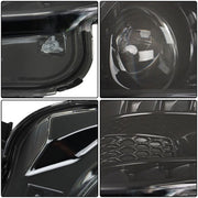 DURAFORCE Headlight Single Projector For Jeep Cherokee 2014-2018 Headlamp Right Clear Lens