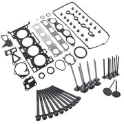DURAFORCE Head Gasket Bolts + Valves Set for Hyundai Sonata Genesis Coupe Kia Optima 11-16