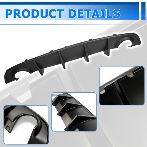 For 2015 2023 Dodge Charger SRT Factory Style Rear Diffuser Bumper Valance Lip PP
