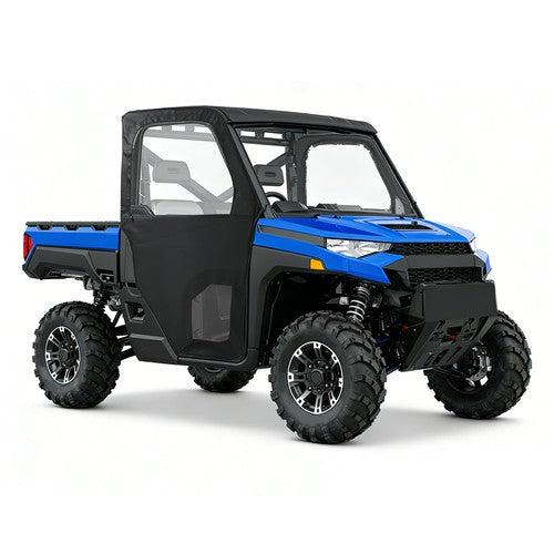 DURAFORCE UTV Frame Cab Enclosure Soft Doors for Polaris Ranger 1000 XP 1000 2017-24