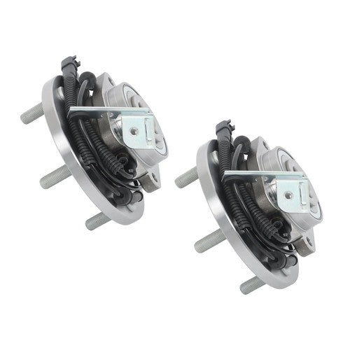 DURAFORCE 2 PCS For Dodge Grand Caravan Town & Country Routan Wheel Bearing and Hubs Front