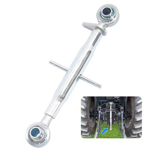 3 Point Hitch Top Link for Category 1 Tractors 15 Inch Body Adjustable Galvanized