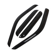 DURAFORCE Window Visors Rain Guards For Ford F250 F350 F450 F550 99-16 Super Duty Crew Cab