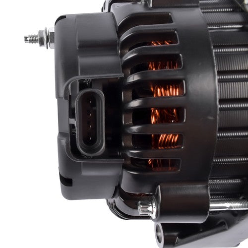 DURAFORCE New AD244 High Output Alternator for GM LS Truck/Van 1999-2006 220Amp 12V Black