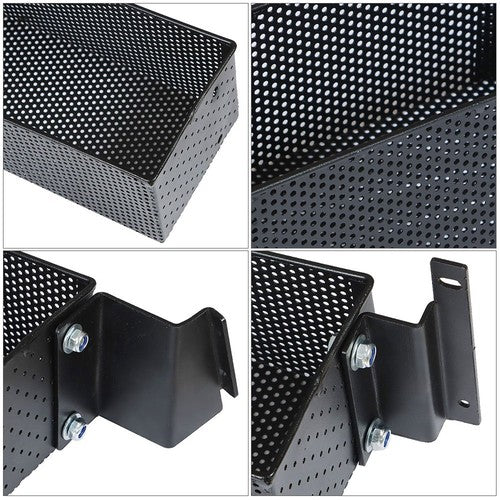 DURAFORCE Front Inner Storage Basket And Rack For Club Car DS & Precedent 2000-UP Golf Car