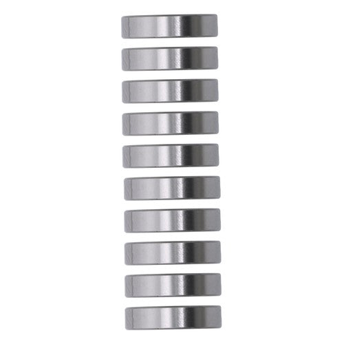 DURAFORCE 10Pcs R18-2RS 1-1/8" × 2-1/8" ×1/2" Double Rubber Seals Deep Groove Ball Bearing