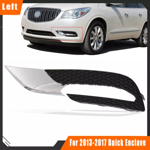 DURAFORCE Fog Light Trim Driver Side FIT For 2013-2017 Buick Enclave 20983395 GM1038152