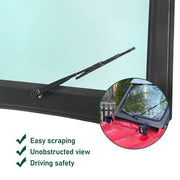 DURAFORCE For 2008-2014 Polaris RZR 570, 800, XP 900 Full Glass Windshield w/ Wiper Black
