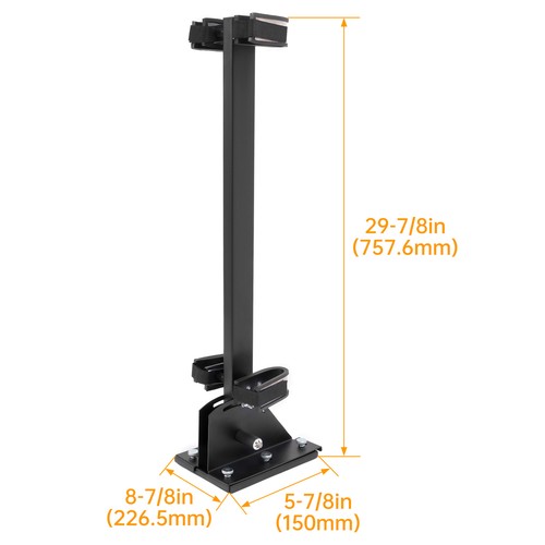 DURAFORCE For EZGO Club Car Yamaha Golf Cart Universal Gun Rack / Stand Up Gun Holder