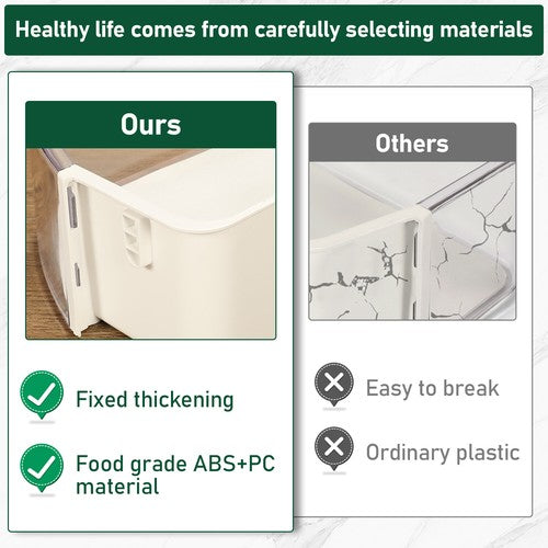 DURAFORCE For SAMSUNG RF260BEAEWW Refrigerators Door Shelf Bin Right Side DA97-12650A