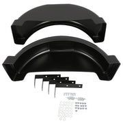 DURAFORCE Plastic Trailer Fenders Fits Single-axle Trailers w/ 13" Diameter Wheels LH & RH