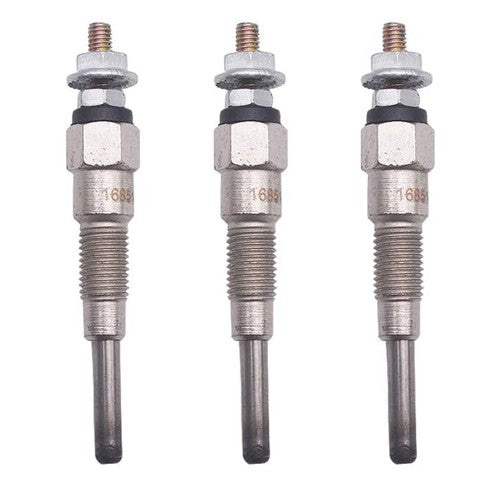 DURAFORCE 3x Glow Plug for Kubota D722 D902 D905 D1005 D1105 V1305 V1505