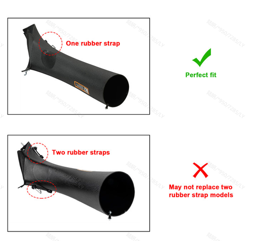 DURAFORCE Lower Bagger Discharge Chute For John Deere LA100 LA105 LA110 LA120 LA125 LA135