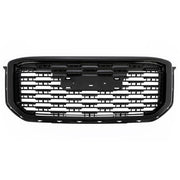 DURAFORCE For GMC Yukon Denali Style 2015-2020 22936421 Front Upper Grille Gloss Black ABS