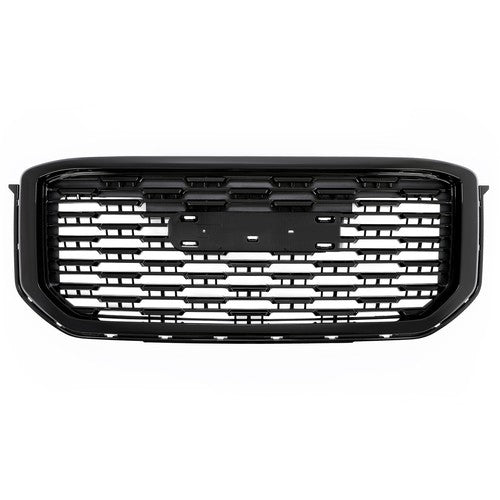 DURAFORCE For GMC Yukon Denali Style 2015-2020 22936421 Front Upper Grille Gloss Black ABS