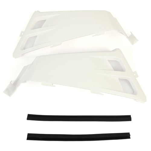 Left Right Gas Tank Side Covers Plastic for Yamaha Banshee 350 87 06 White