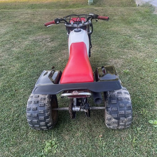Black Plastic Front And Rear Fender Set For Honda ATC200X 200X 83-85