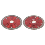 DURAFORCE 4.5“ Super Thin Diamond Porcelain Saw Blade Ceramic Cutting Disc 2Pcs/Lot