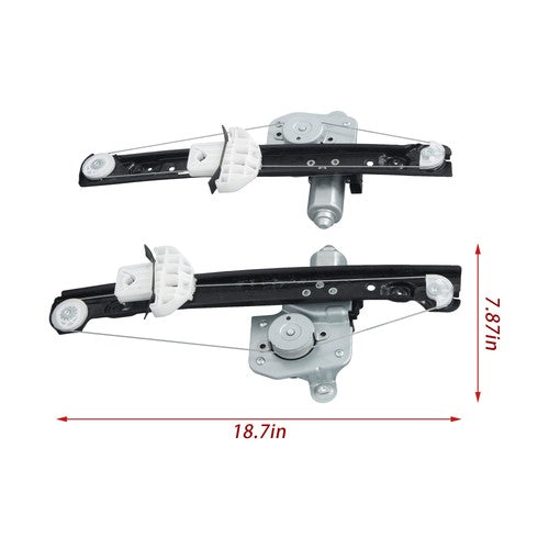 DURAFORCE 741-584 741-585 For FORD Focus 2000-07 Electric Window Actuator Assembly RL&RR