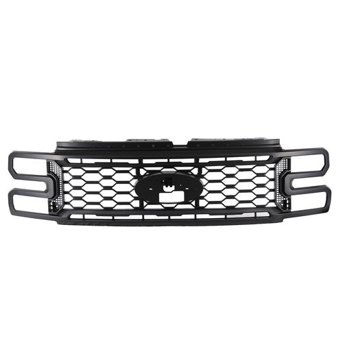 DURAFORCE Matte Black Front Grille For 2023 2024 Ford F250 F350 Super Duty PC3Z-8200-HA