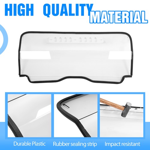 Clear Rear Windshield for CFMOTO ZForce 950 Sport Trail 800 Trail 23 25 Vented