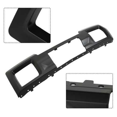 DURAFORCE Suitable For GMC Sierra 2500&3500 HD 15-19 Front Bumper Skid Trim Plate Plastic