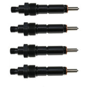 DURAFORCE 4 pcs Fuel Injector for Case-IH Skid Steer 1840 1845C Backhoe 580 Super K 680L
