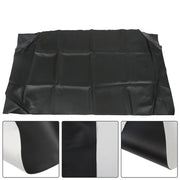 DURAFORCE For Club Car DS 2000.5-Up Golf Cart Faux Leather Front Seat Covers Black