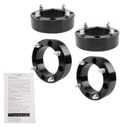 DURAFORCE 2013-2020 For Polaris Ranger Black 4pcs 4x156 Wheel Spacers 2" 131mm M12x1.5