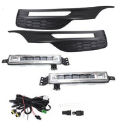 DURAFORCE Daytime Running Lights For 16-17 Honda Accord Sedan with Bezel Switch RH+LH
