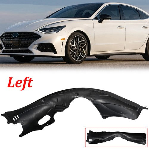 DURAFORCE Front Inner Fender Liner Left Side For 2020 2021 2022 Hyundai Sonata 86811L0300