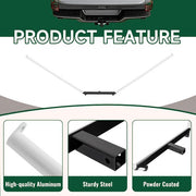 DURAFORCE Pickup Vehicle Trailer Hitch Mount Hammock Stand For All 2'' Receiver up to 114"