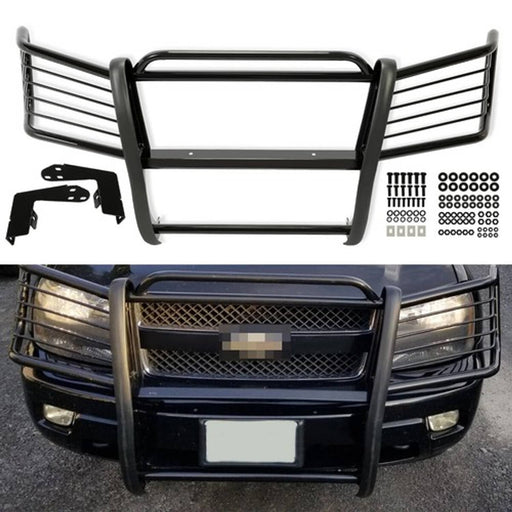 DURAFORCE Grille Grill Brush Guard Bumper For Chevy Chevrolet Trailblazer Ext 02-09