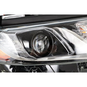 DURAFORCE Headlight Lamp Passenger RH Side Black Housing For Toyota Camry L/Le/Se 2018-19