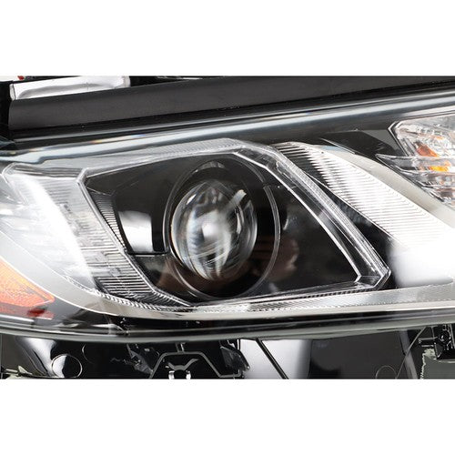 DURAFORCE Headlight Lamp Passenger RH Side Black Housing For Toyota Camry L/Le/Se 2018-19
