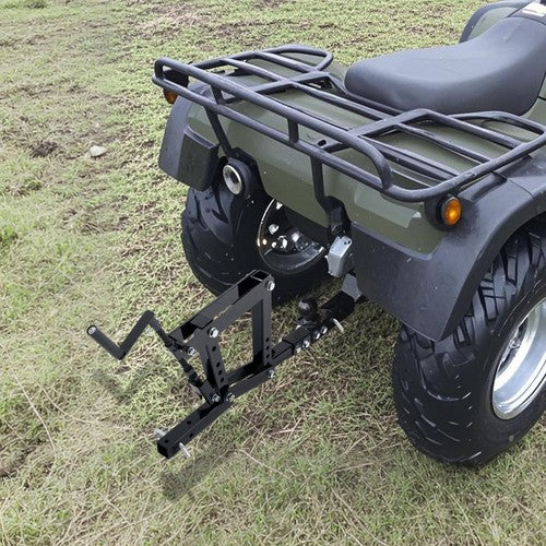 DURAFORCE 1 Point Hitch Implement Lift Adjustable For ATV UTV Lawn Tractor w/ 2" Receiver