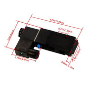 DURAFORCE 1/4" 5 Way 2 Position Namur Mount Directional Control Solenoid Air Valve 24V DC