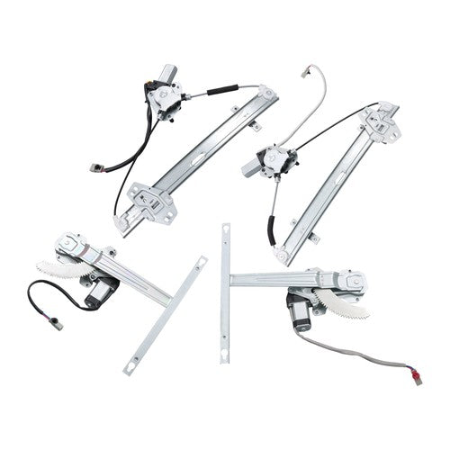 DURAFORCE 4Pcs For Honda Accord 1998-2002 Power Window Regulator Front & Rear w/Motor NEW