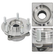 DURAFORCE 2 Pcs Wheel Hubs Bearing Assembly Front AWD For Mitsubishi Lancer 2.0L 2008-2015