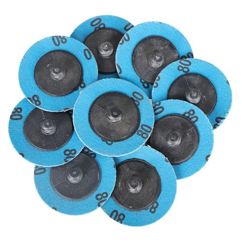 DURAFORCE 71PCS 2" Roll Lock Sanding Discs Set W/ 1/4 Holder Die Grinder Quick Change Disc