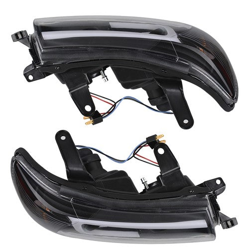 DURAFORCE Headlights Left&Right For Toyota Tacoma 2005-10 11 Front Bumper Grille Plastic