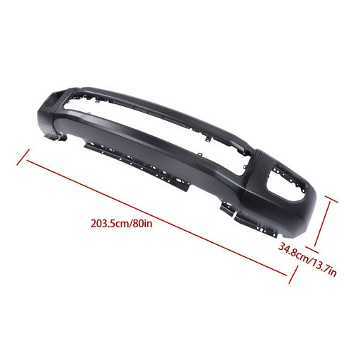 DURAFORCE Durable Steel For Ford F-250 F-350 2020 2021 2022 Front Bumper Split-type Black