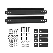 DURAFORCE Powder Coated Steel Spare Tire Carrier For Super Singles Adjustable Semi Truck