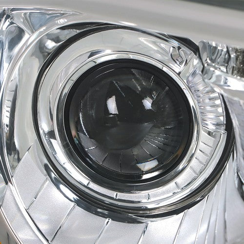 DURAFORCE Fit For Chrysler 300 2011-2014 Halogen Passenger Side Headlight Chrome Clear