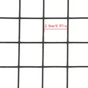 DURAFORCE 1"x1"16 Gauge 24"x100' Welded Wire Fence Vinyl Coated Chicken Rabbit Mesh