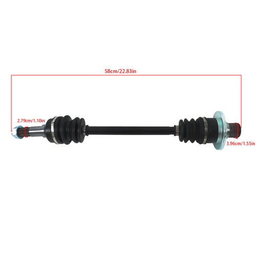 DURAFORCE ATV For Yamaha Rhino 450 660 700 2004-2009 1PCS Rear Right CV Axles Drive Shaft